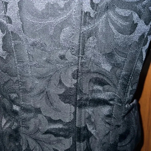 Gallery Serpentine Gothic Brocade Lace Up Corset Victorian Top - Picture 8 of 16